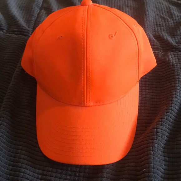 womens orange hunting hat